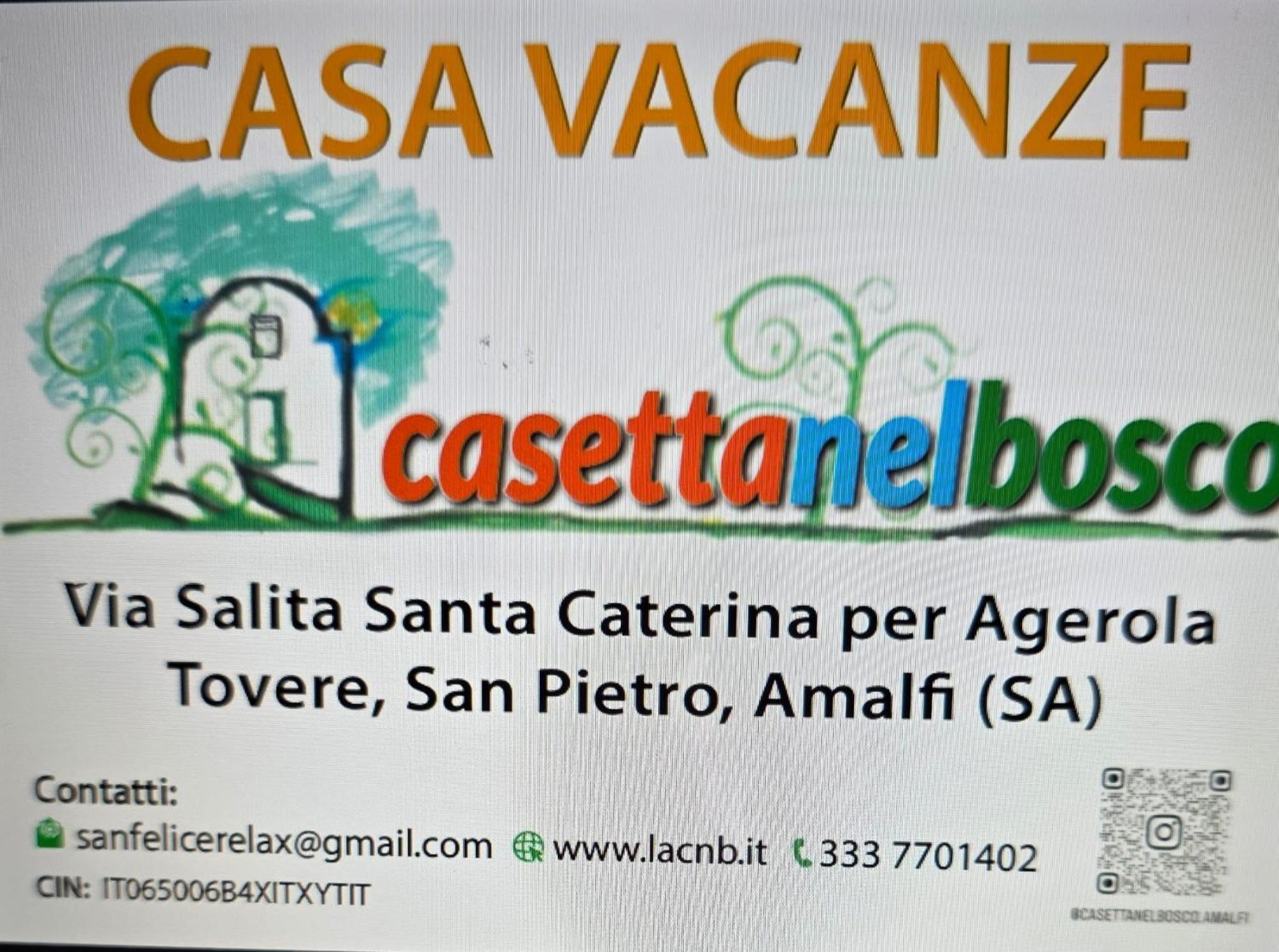 La Casetta Nel Bosco, Amalfi Exterior foto